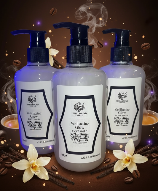 Vanillaccino Glow Body Wash Large