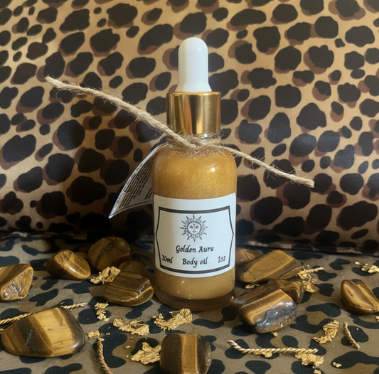 Golden Aura Body Oil (Lemongrass)